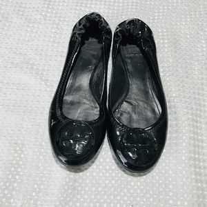 Tory Burch reva patent leather flats